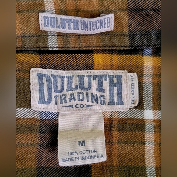 Duluth Custom Bleached Miami 305 Flannel Shirt Men's M Cotton Distressed Grunge - Picture 5 of 6